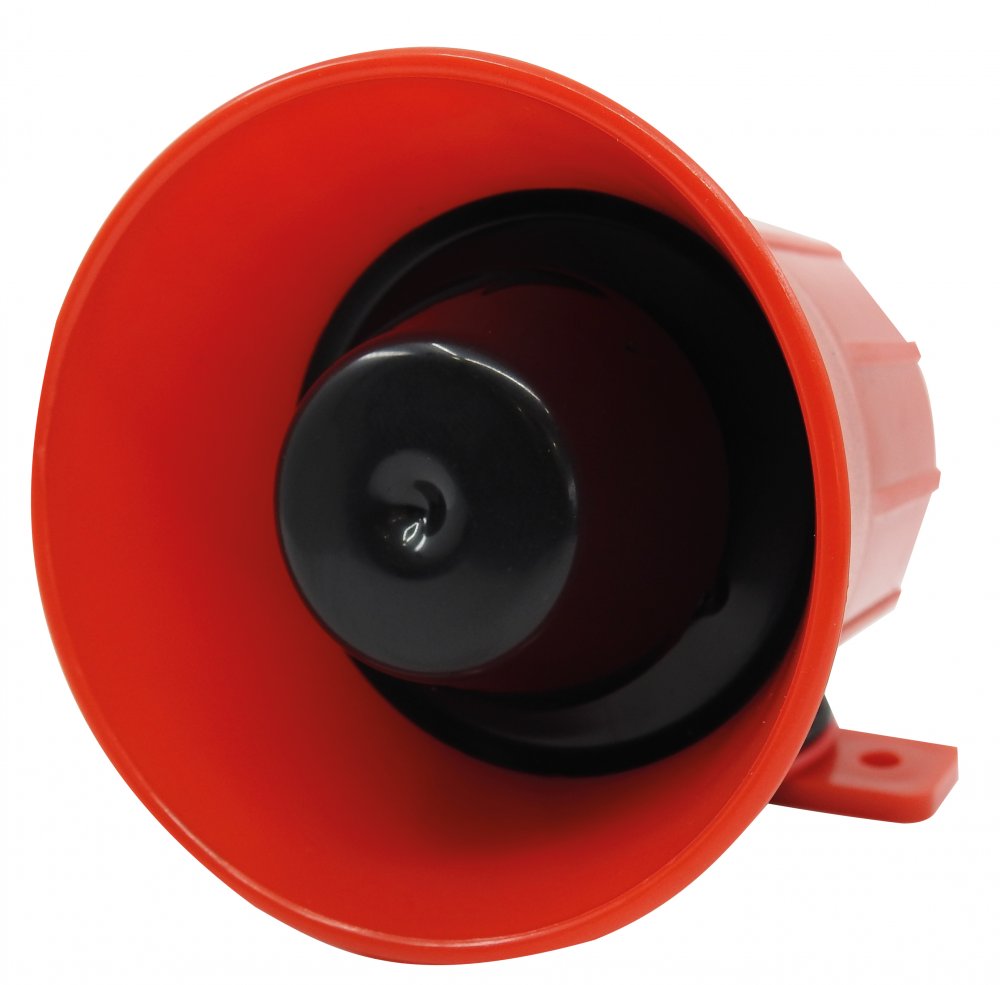 Elektronik Siren 220VAC Plastik Gövde 130 dB En Uygun Fiyatlarla